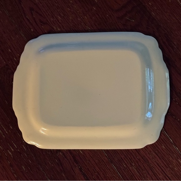 Vintage Homer Laughlin "Mexicana" Red Band Serving Tray / Plate - Picture 2 of 9